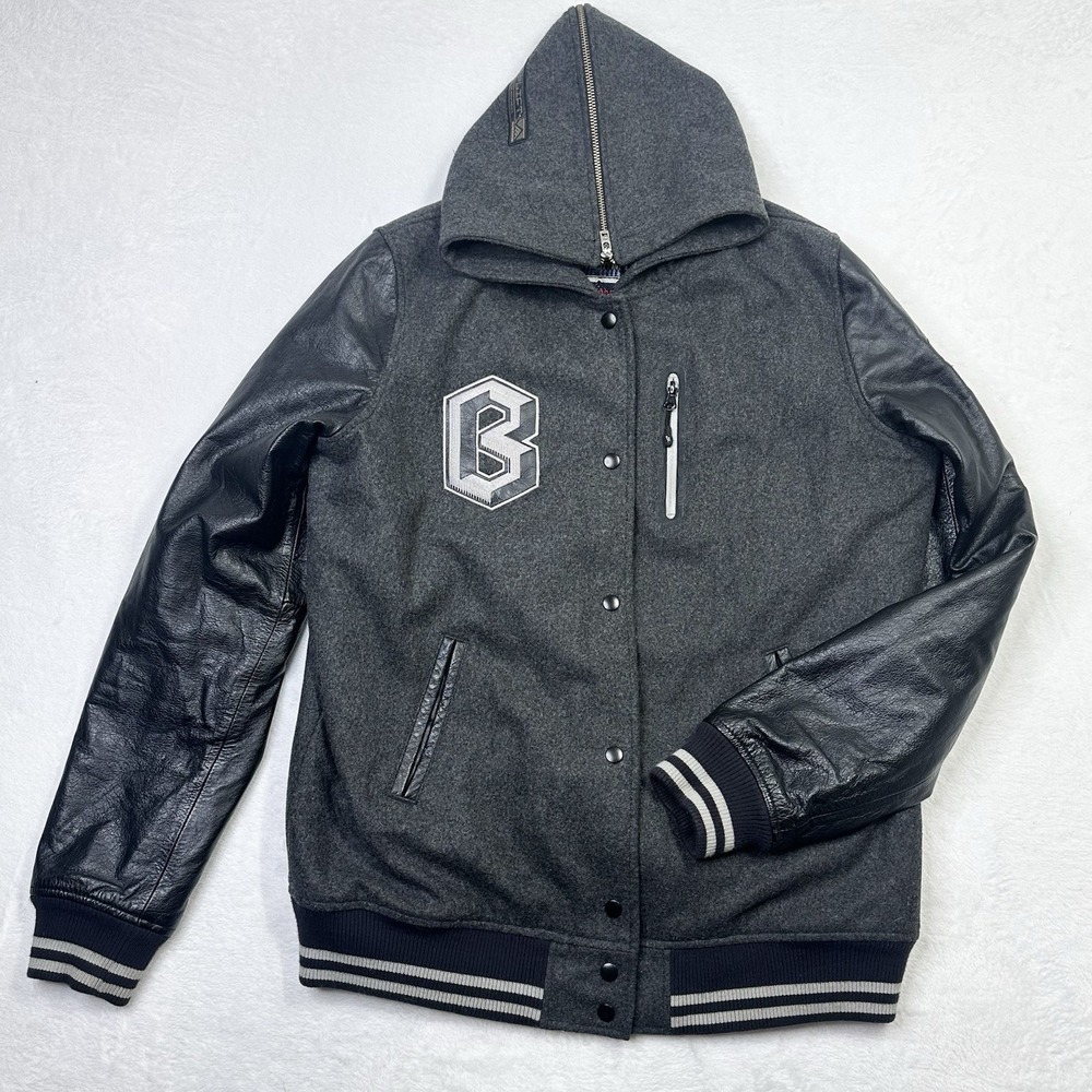 Nike Destroyer Bomber Jacket Womens XXLT Gray Black BHM Black History Month